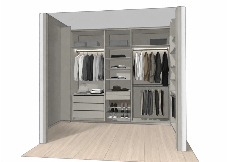 CAD wardrobe design